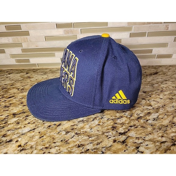 Indiana Pacers Hat Adidas adjustable Cap Basketball one size fits all Navy Blue - Picture 3 of 12